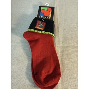 Vintage 90s Disney Mickey Unlimited Christmas Socks 9-11 New Mickey Mouse